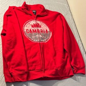 Cambria Red Men's Jacket